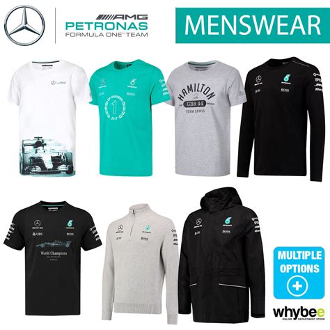 mercedes f1 clothing team.